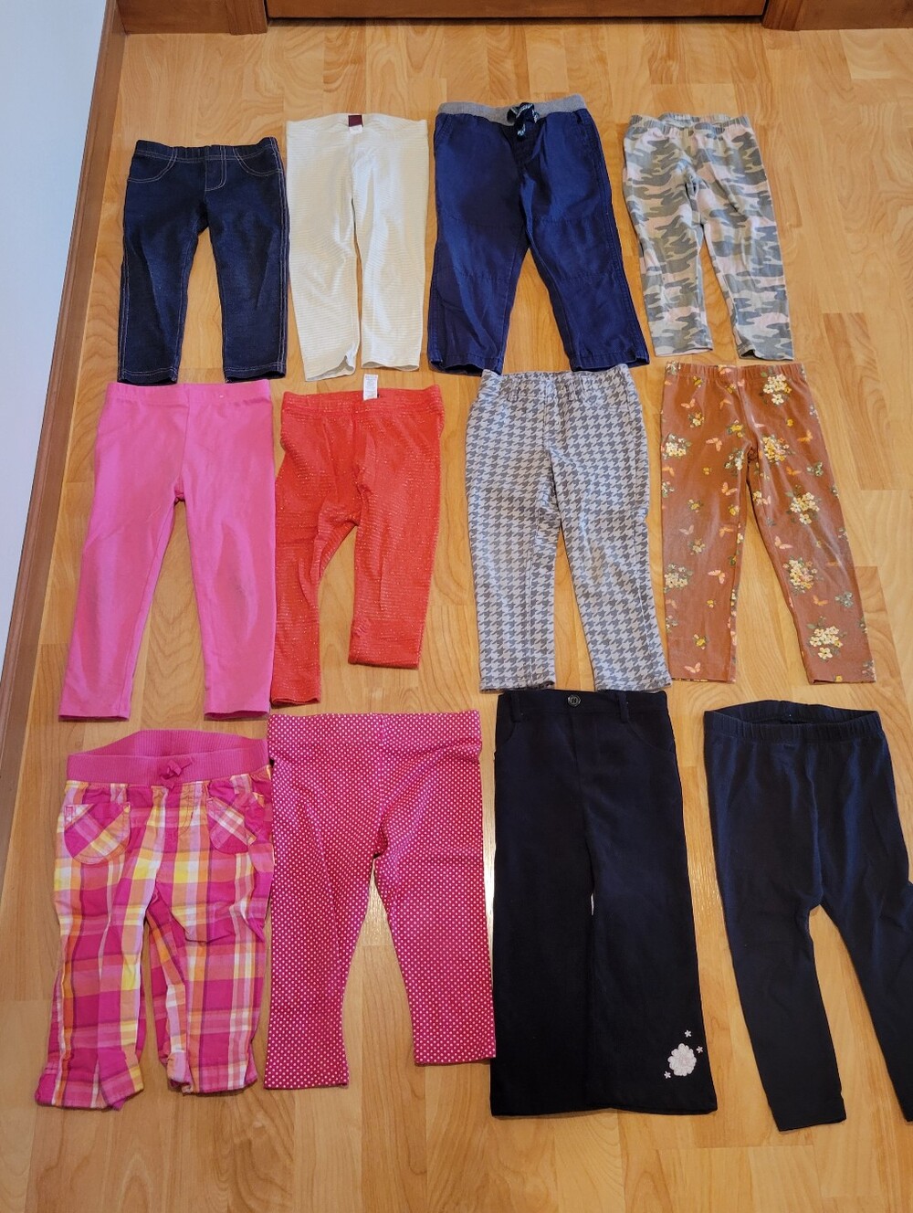 Toddler Girl 3T Pants Bundle Bottoms Size 3T